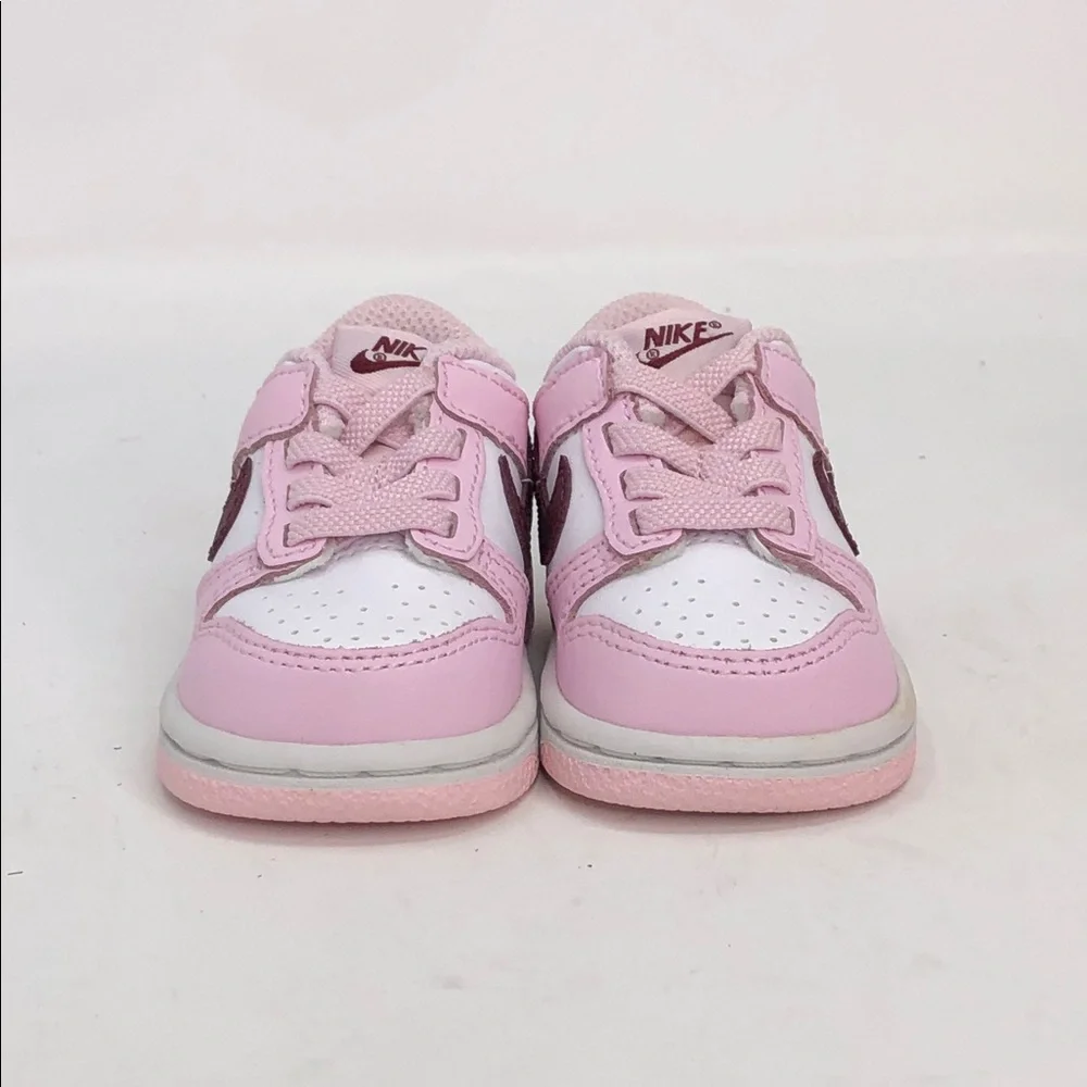Nike Dunk Low Pink Foam CW1589-601 Infants Sneakers - Size 3C